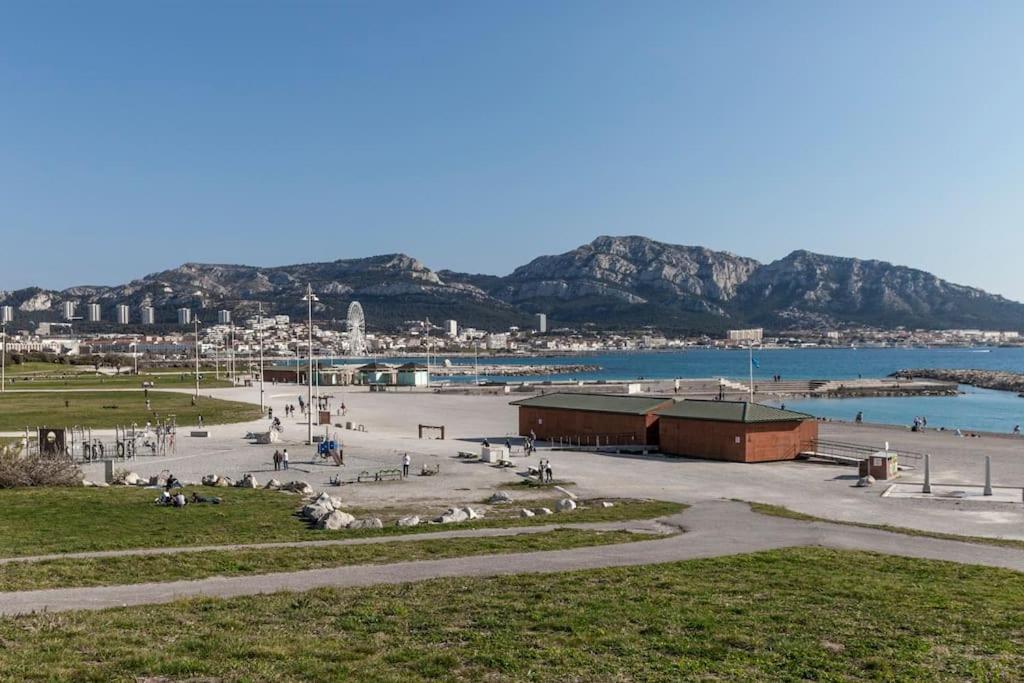Residence Bord De Mer-Terasse-Plage Prado David Марсель Экстерьер фото